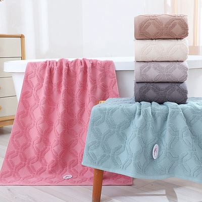 Folded textile lots in the company showroom